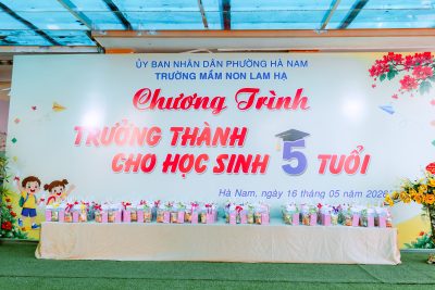 Chương trình “Lễ trưởng thành cho học sinh 5 tuổi”