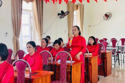 TRƯỜNG MẦM NON LAM HẠ TỔ CHỨC “HỘI NGHỊ CÁN BỘ, VIÊN CHỨC, NGƯỜI LAO ĐỘNG” NĂM HỌC 2025-2026