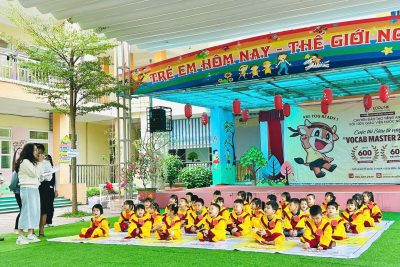 Trường mầm non Lam Hạ phối hợp với Trung tâm Anh ngữ Quốc tế Ecolink tổ chức cuộc thi “Vocab Master 2025”