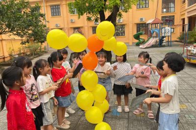 🌬️ KHÁM PHÁ SỰ KỲ DIỆU CỦA KHÔNG KHÍ – HOẠT ĐỘNG THÚ VỊ CỦA CÁC BÉ LỚP G5 🎈