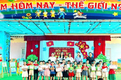 Hội thi Bé khéo tay trường MN Lam Hạ năm học 2025-2026